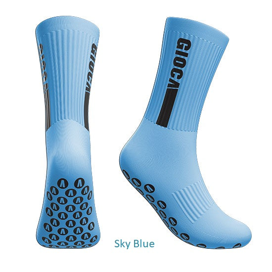 GIOCA Grips Performance Socks Sky Blue