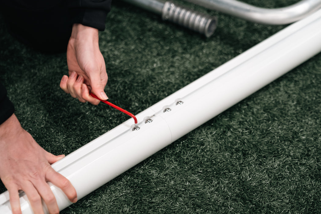 Alpha V2 Aluminium Folding Goal 4ft x 2.5ft (1.22m x 0.76m)