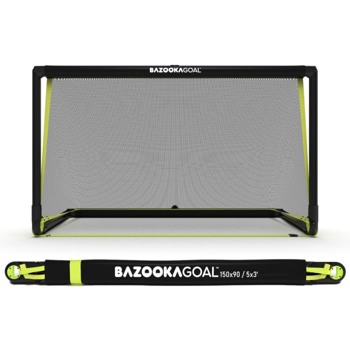 Bazooka Goal 5ft x 3ft telescopic pop up goal