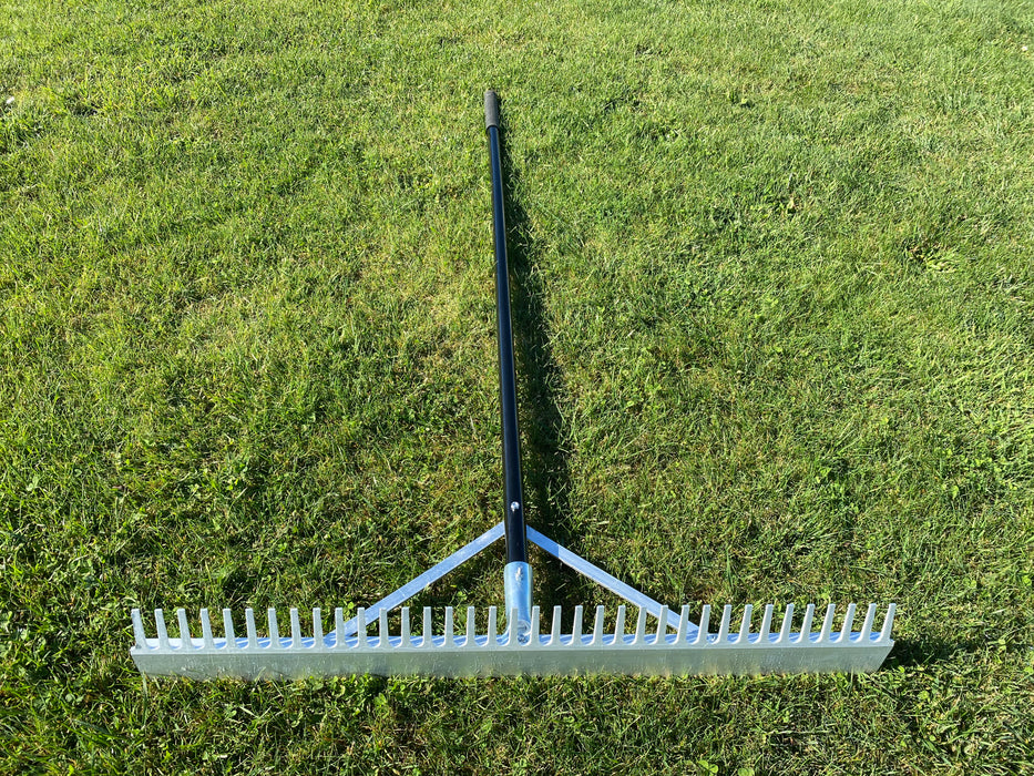 Dual Rake Stand Dual Landscaping Rake — Perennial Sport & Turf