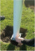 Perennial aluminum rugby post with hinge base
