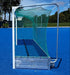 Aluminium Hockey Goal with green  3mm Leon de Oro top-quality net