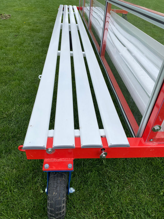 Portable Player Shelters with bench seat