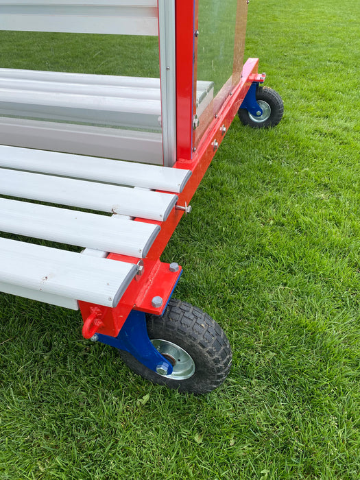 Portable Player Shelters with bench seat