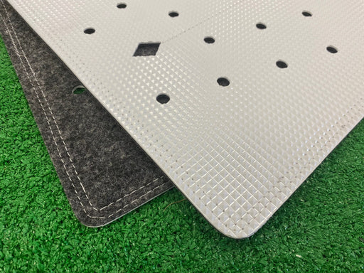 Bowls mat close up
