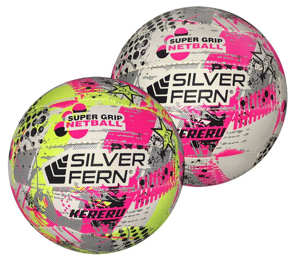 Netball Ball Color Netball Silver Fern Ball - Kereru — Perennial Sport & Turf