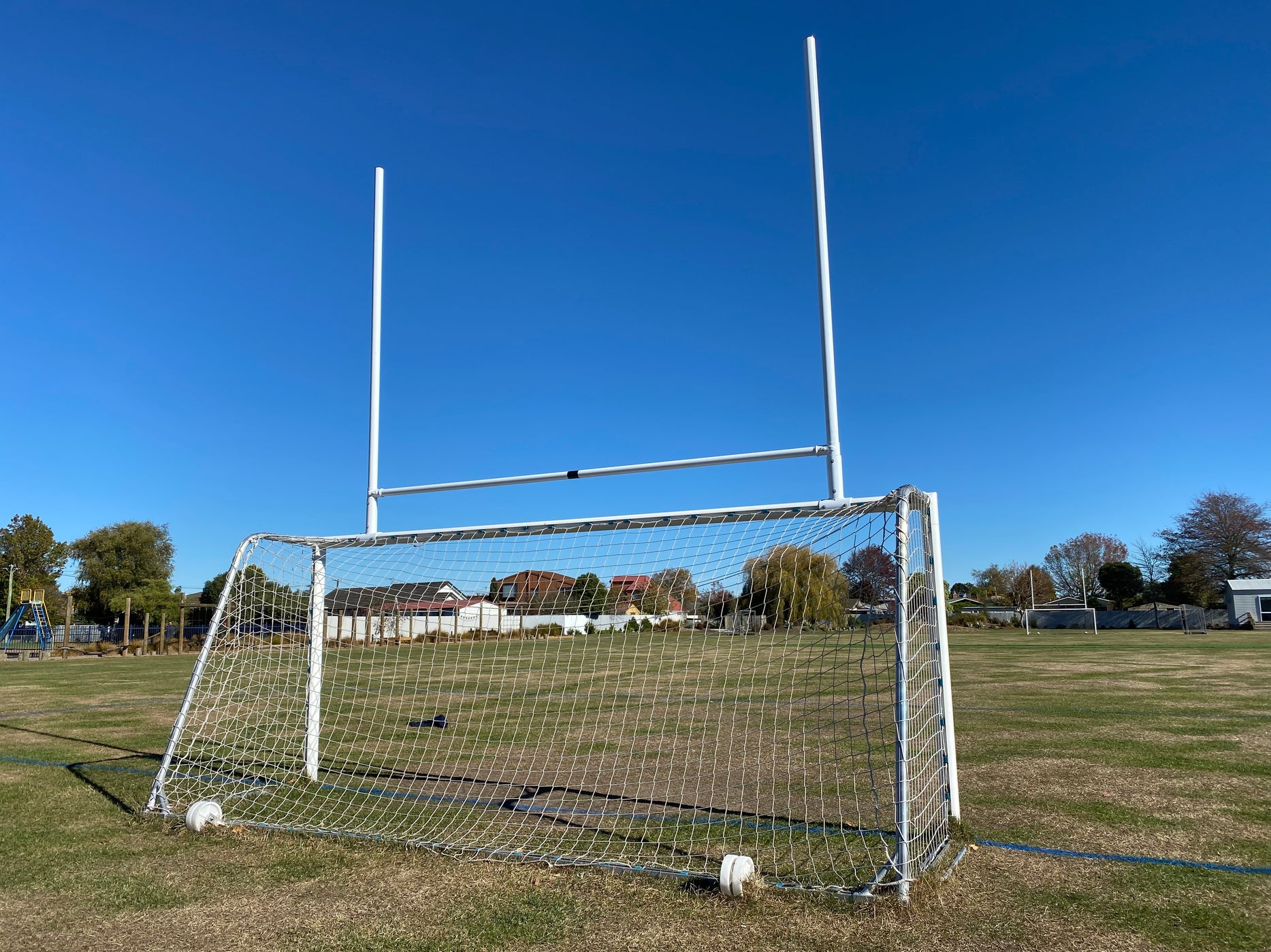 Portable Combo Posts — Perennial Sport & Turf