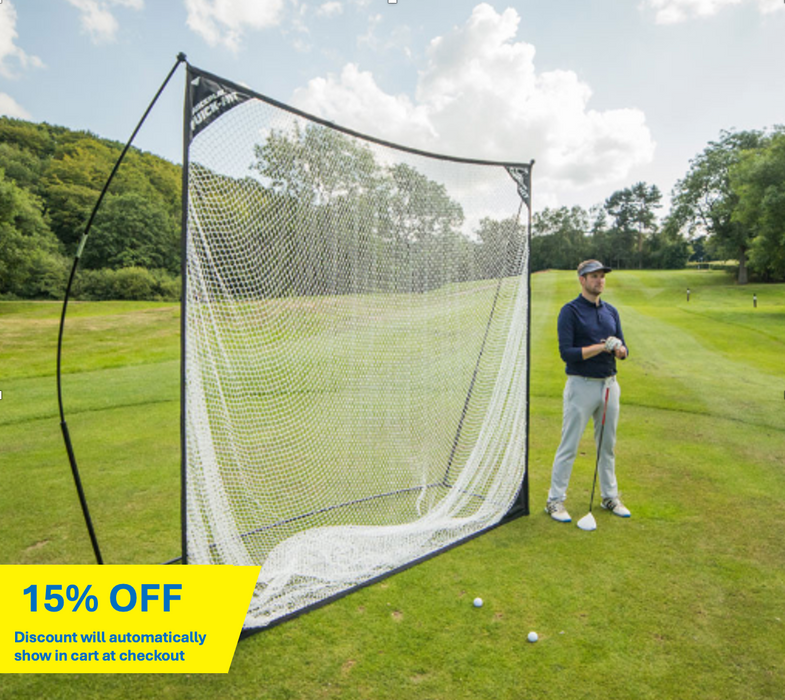 Quick-Hit 8ft x 8ft Target Net - Golf & Cricket