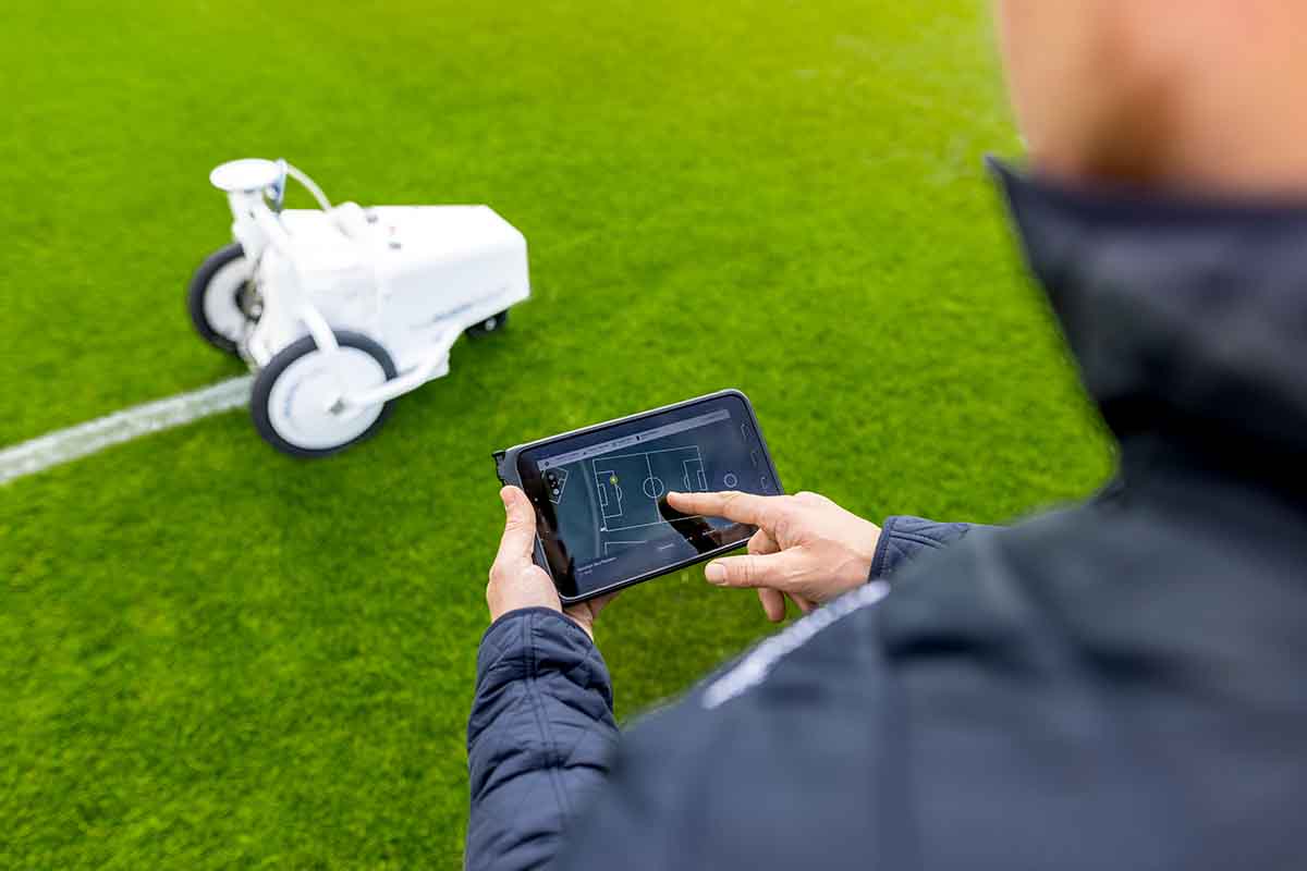 Gps Line Tiny Line Marker GPS Mobile Robot — Perennial Sport & Turf