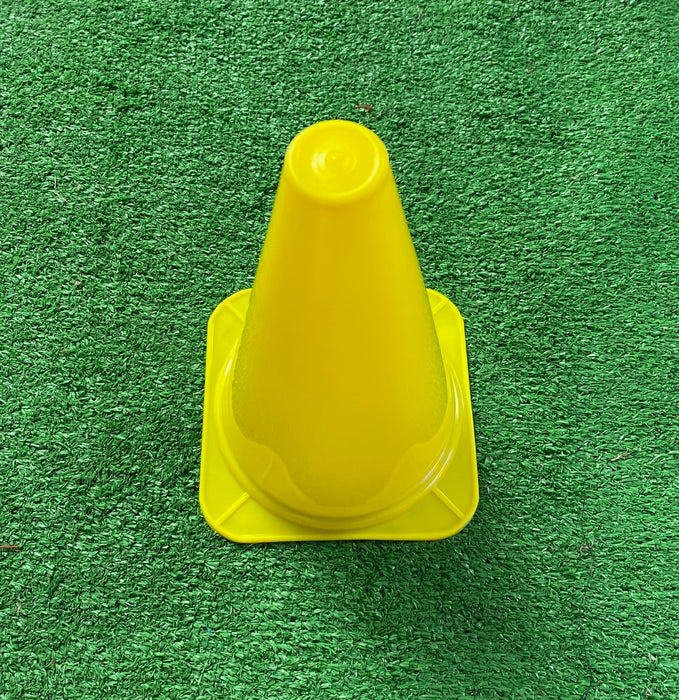 witch hat 9 inch plastic training cone yellow