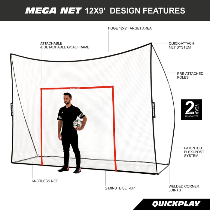 Quickplay MEGA Net design features