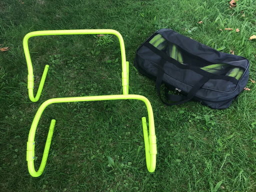 Alpha Adjustable Hurdles with carry bag 12 inch and 6 inch heights