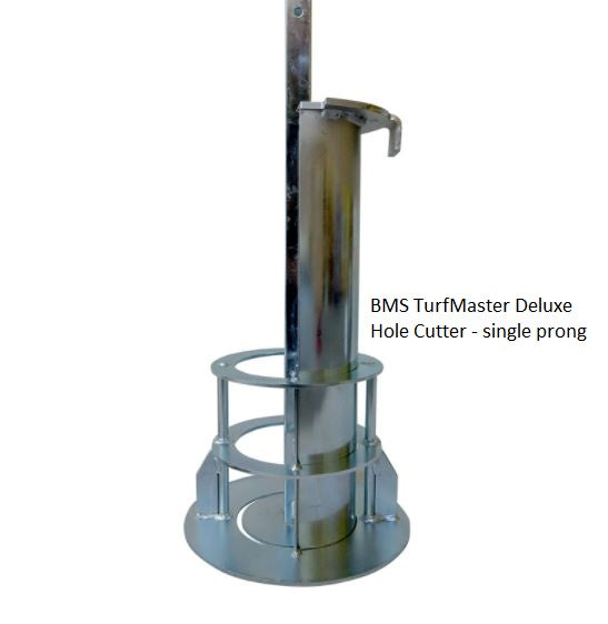 BMS TurfMaster Deluxed Hole Cutter, single prong