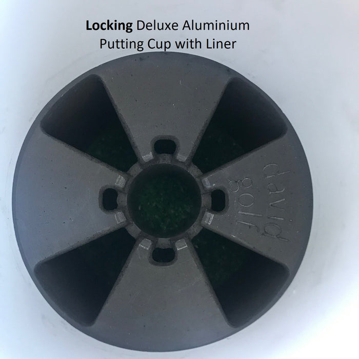 Deluxe Aluminium Putting Cup - Locking and Non Locking