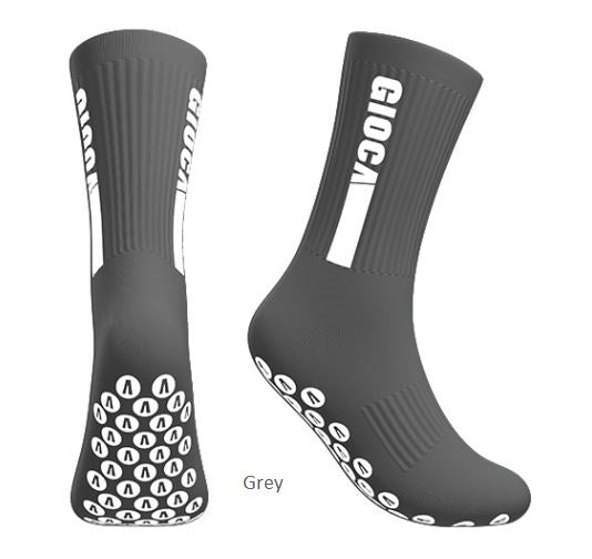 GIOCA Grips Performance Socks grey