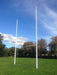 9.3m Aluminium Rugby Posts by Perennial Sport & Turf