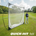 Quickplay QuickHit Quick-Hit Golf Net 8ft x 8ft