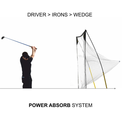 Quick-Hit Target Net - Golf & Cricket