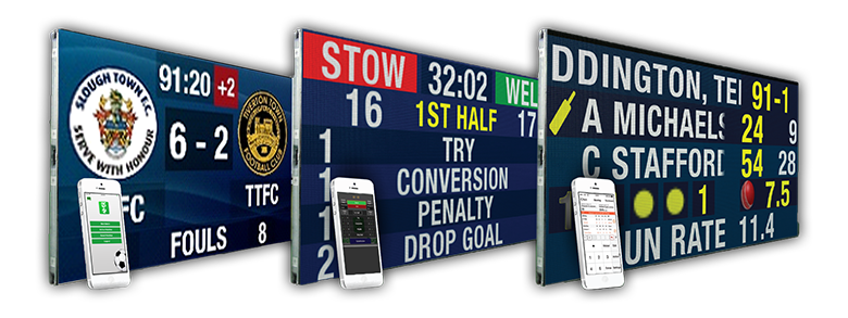 Quickscore Form Quickscore LED SMART Scoreboard — Perennial Sport & Turf