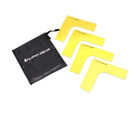 Alpha Rubber Angle Markers 4 pack
