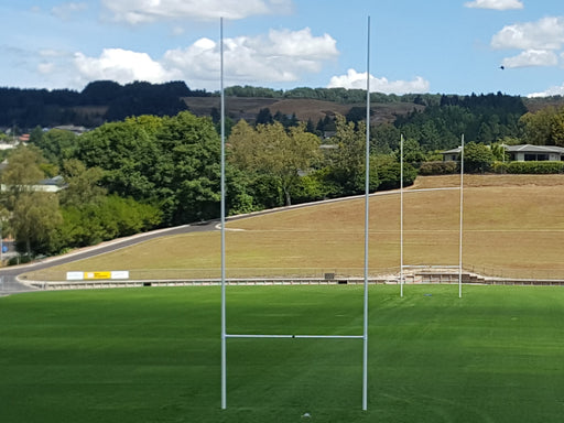 Rugby Posts - Sleeve or Hinge Base — Perennial Sport & Turf