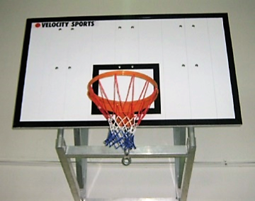 Wall mounted goal