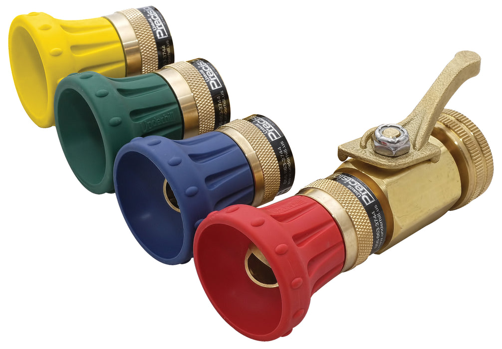 Precision Hose Nozzles with one valve