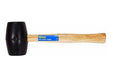 24oz rubber mallet with wooden handle